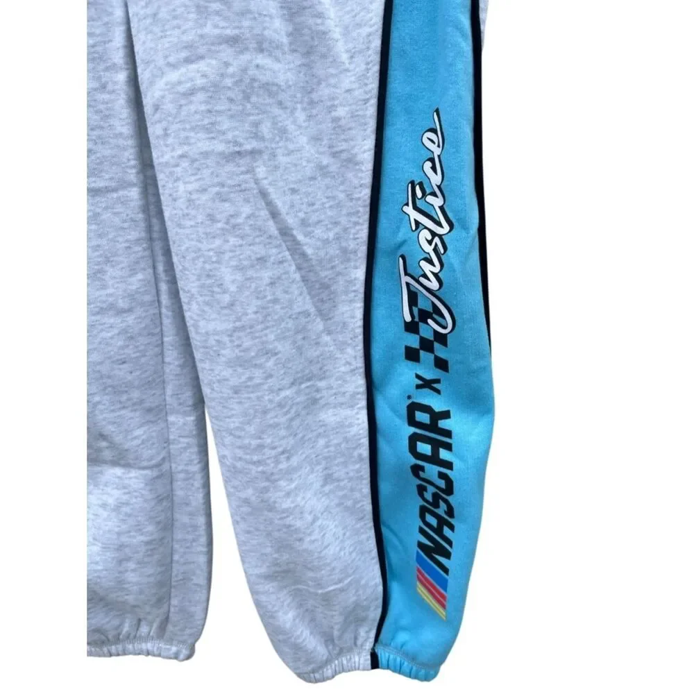 Girl’s Justice NASCAR X Justice Collab Jogger Pants Size S